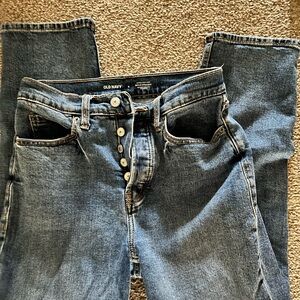 Old Navy Women's Denim Straight Leg Jeans